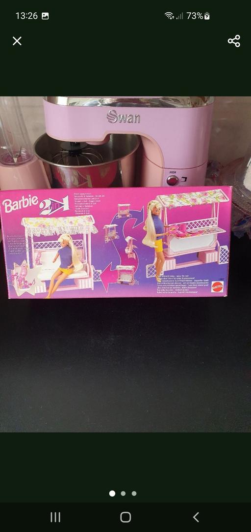  — vintage barbie 2 in 1 playset NEW