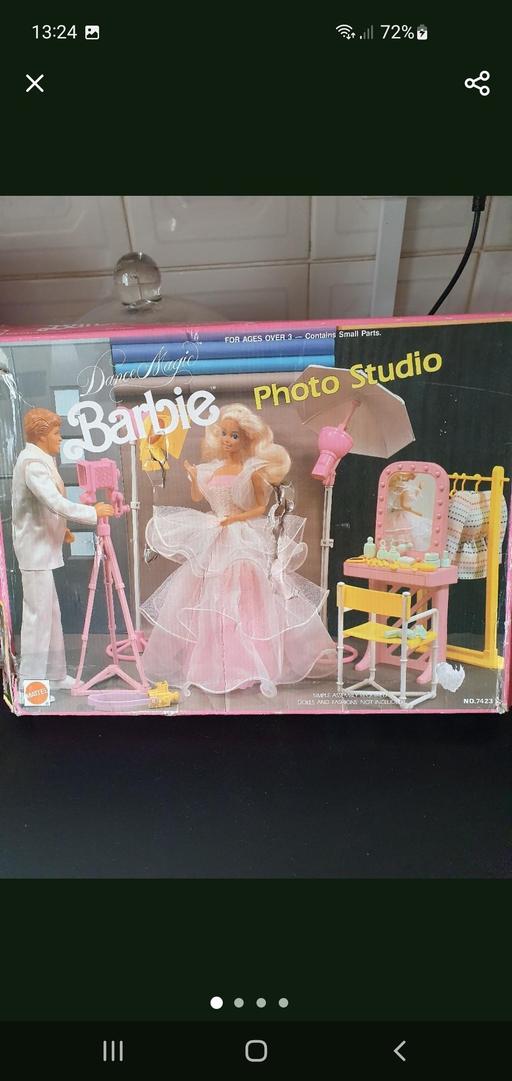  — vintage barbie photo studio playset