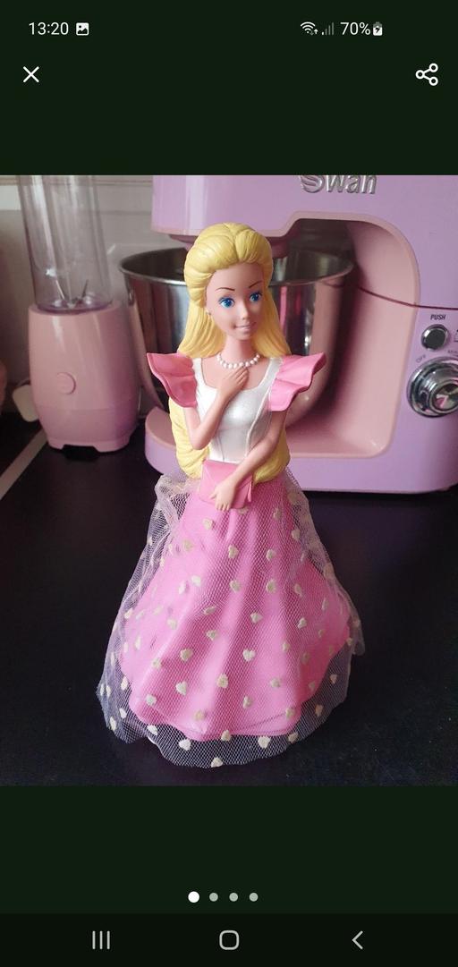  — vintage barbie novelty bubble bath bottle