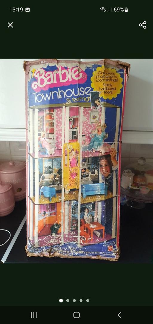  — vintage barbie townhouse 1975