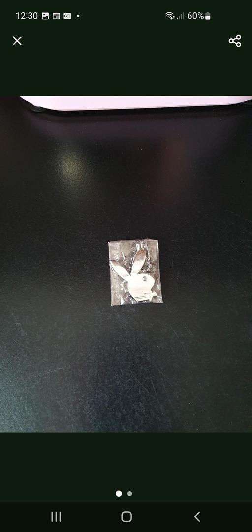  — playboy bag charm/keyring NEW