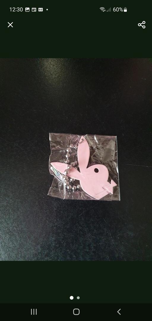  — playboy bag charm/keyring NEW