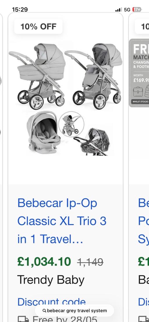  — Bebecar travel system
