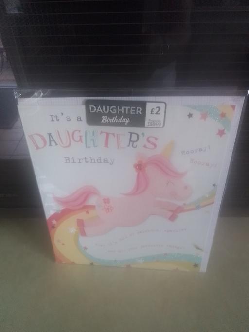  — DAUGHTERS BIRTHDAY CARD COST £2