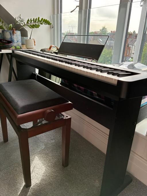  — Casio CDP-S100 keyboard with stool