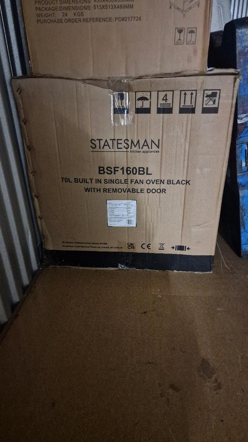  — Statesman Built in Single Fan Oven