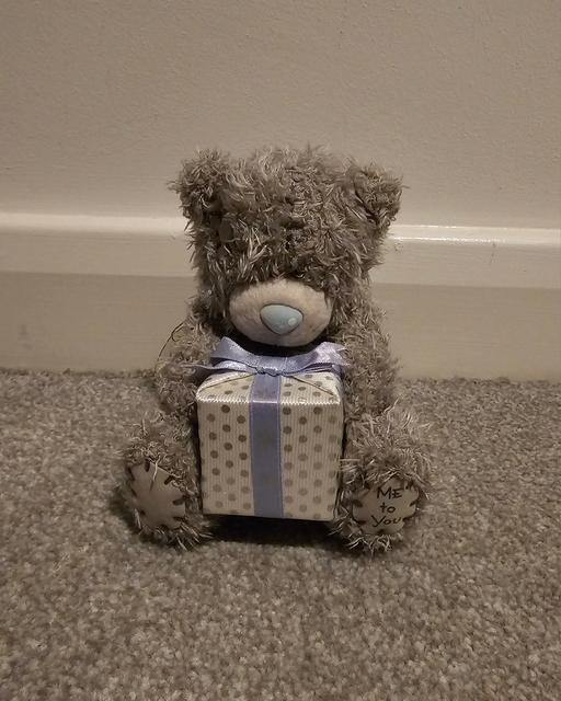  — Me to you bear holding present