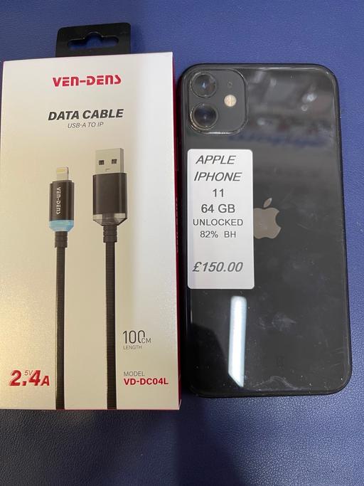  — Apple iPhone 11 battery 100%