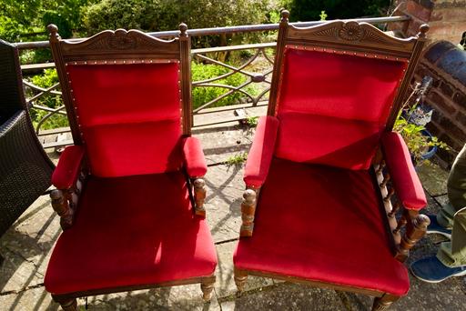 — Mahogany regency chairs
