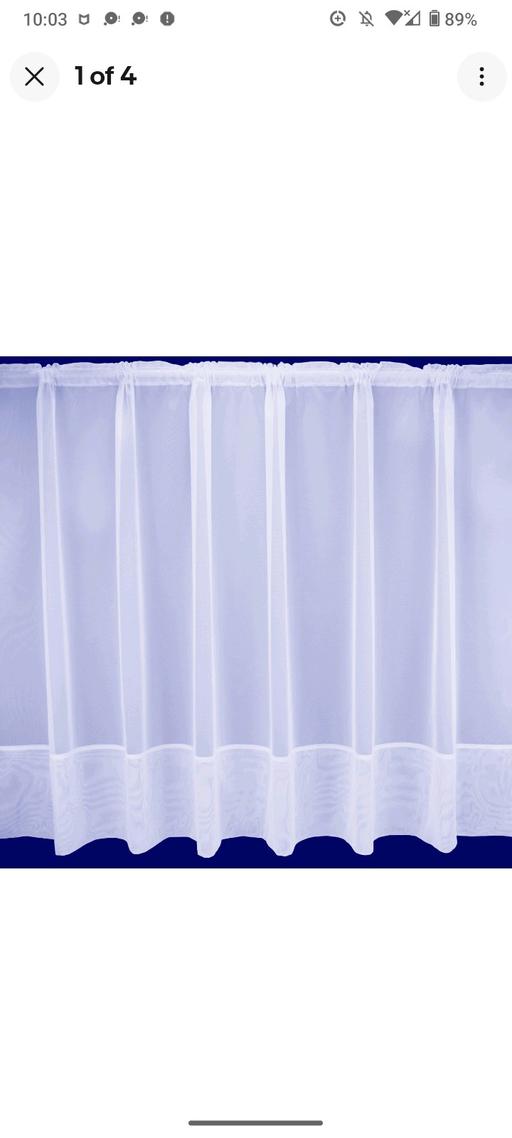  — 3 panels net voiles