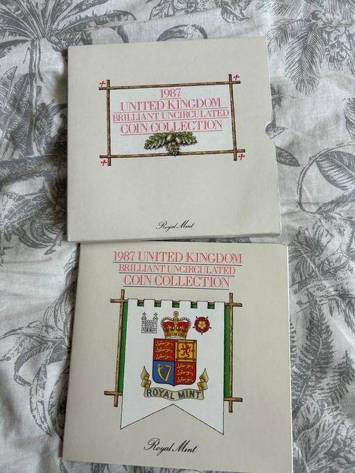  — 1987 royal mint coin set