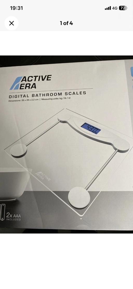  — Active era bathroom scales