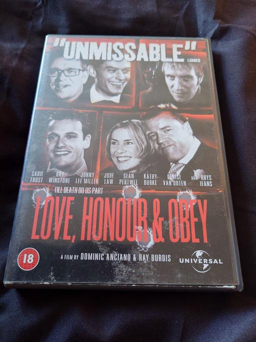  — Love, honour & obey DVD