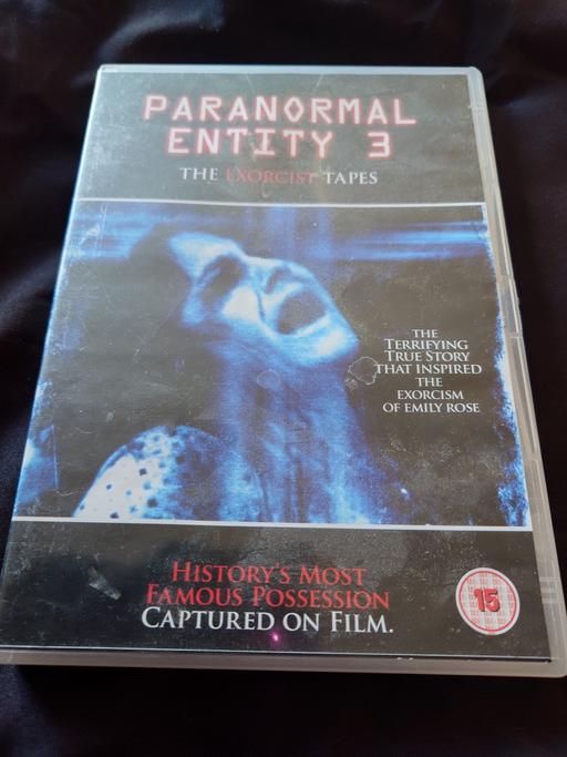  — Paranormal entity 3 DVD