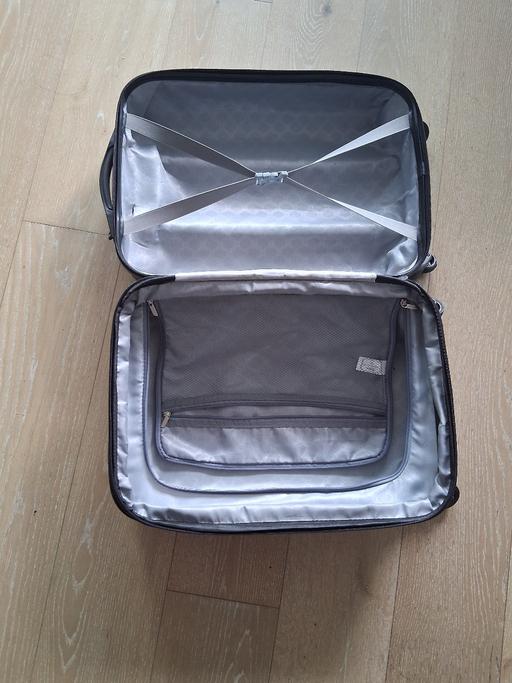  — blue cabinet travel suitcase