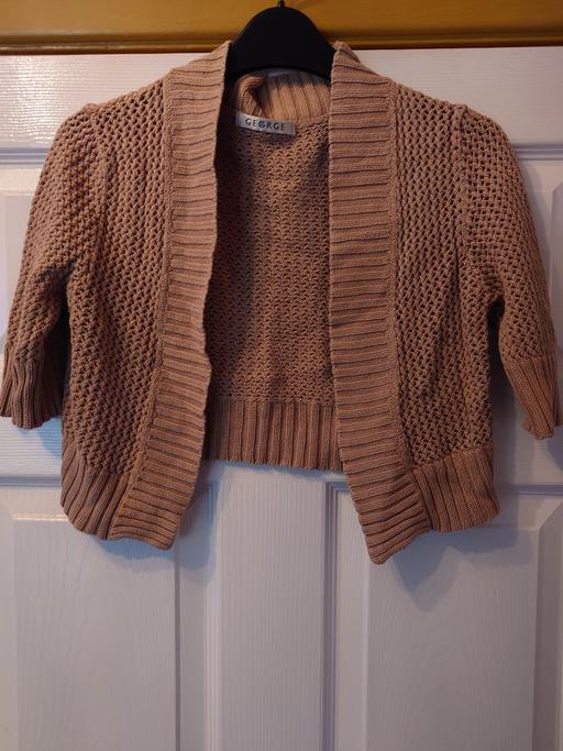  — Women's brown bolero size medium