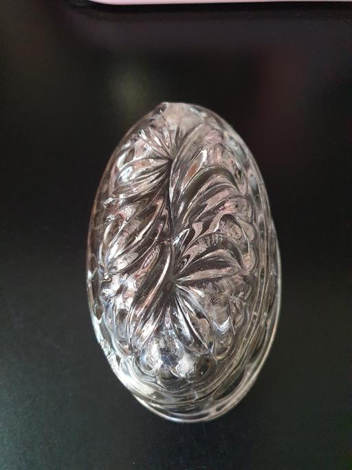  — vintage glass jelly mould