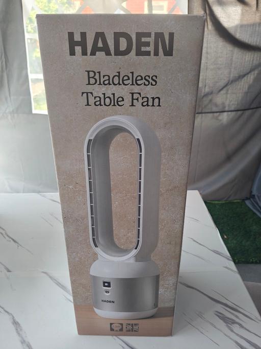  — Haden Bladeless Table Fan, 2 Year Guarantee,