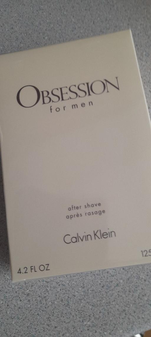  — ck obsession 125ml for men after shave