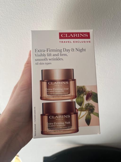  — Clarins creams day and night 50ml each