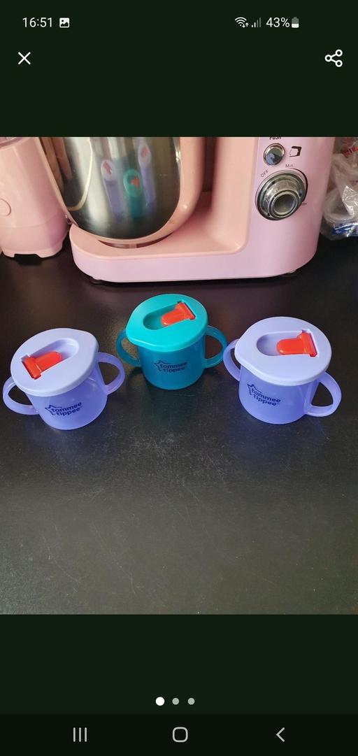  — tommee tippee drinking cups x 3