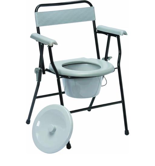  — Folding and light weight commode toilet chair