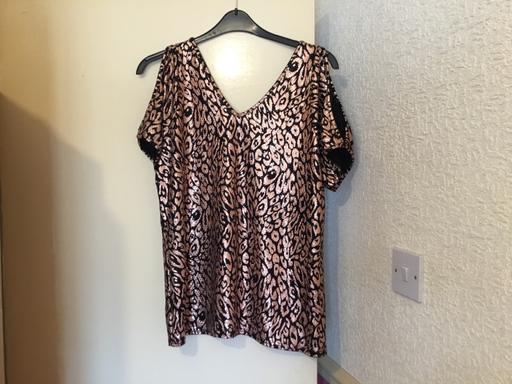  — Ladies Cold Shoulder Top Size 16