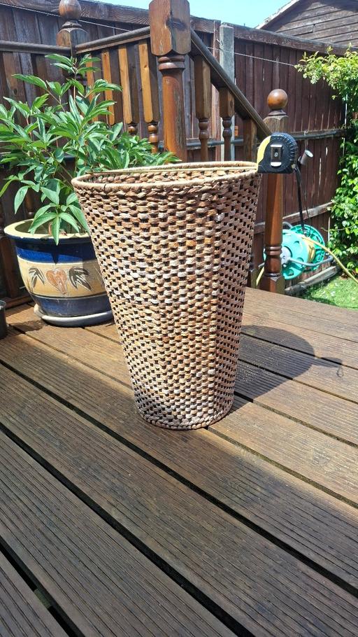  — Wicker Vase