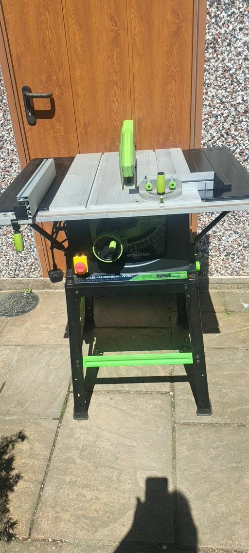  — "Evolution " table saw.