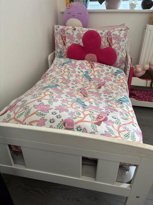  — Baby Bed in white colour with Mattress
