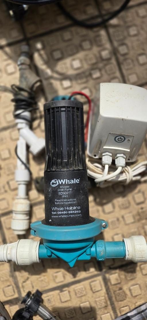  — Whale shower drainage pump