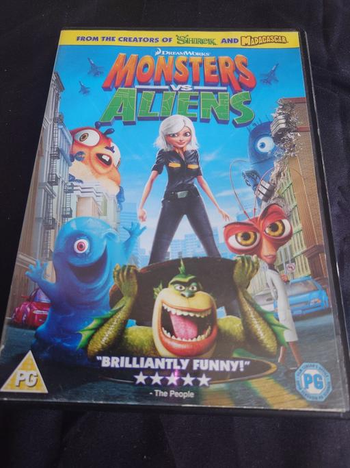  — Monsters Vs aliens DVD