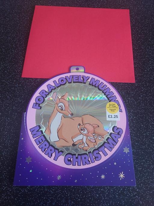  — Lovely mum Christmas card