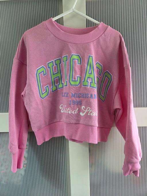  — Age 7 MATALAN cropped sweatshirt