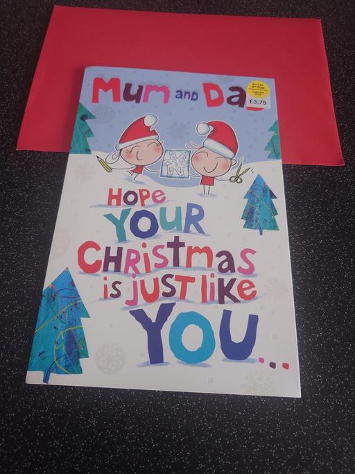  — Mum and dad Christmas card