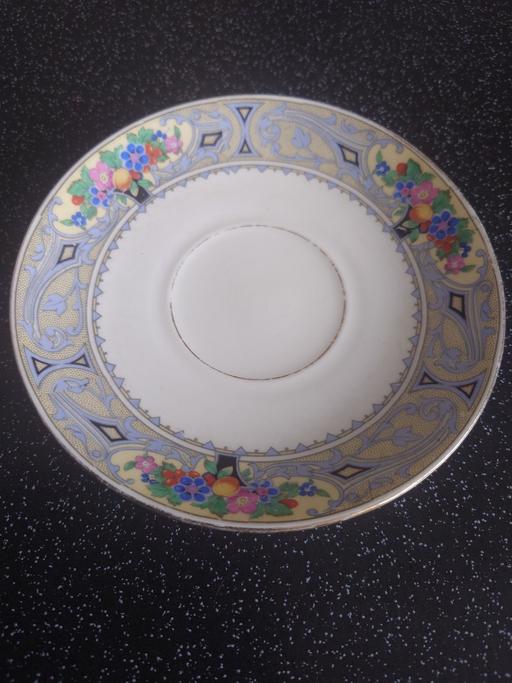  — Vintage Radford's patterned rim saucer