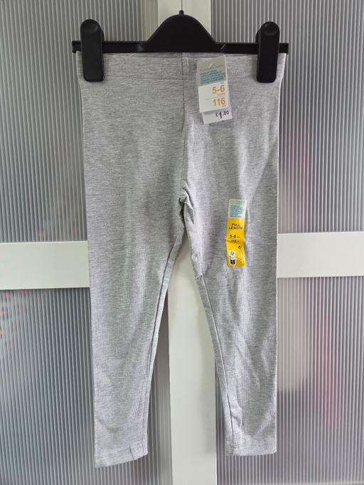  — 🌟NEW🌟 Age 5-6 PRIMARK grey leggings