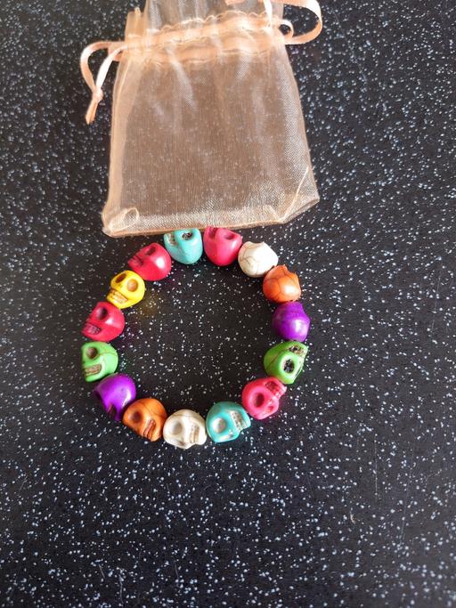  — 3D skull bracelet