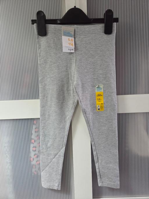  — 🌟NEW🌟 Age 5-6 PRIMARK grey leggings