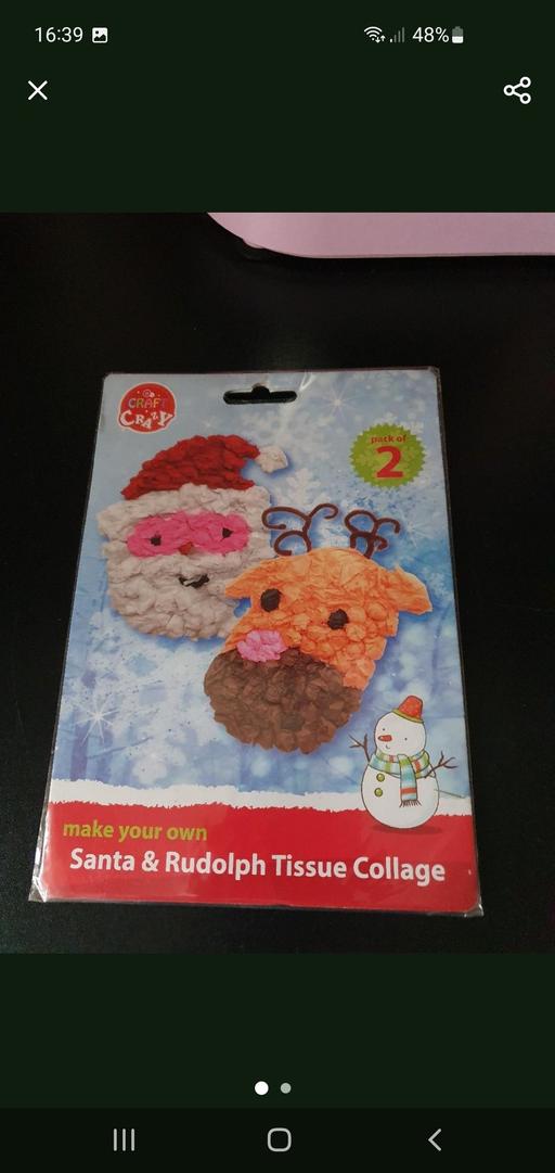 — Christmas craft set pack of 2 NEW