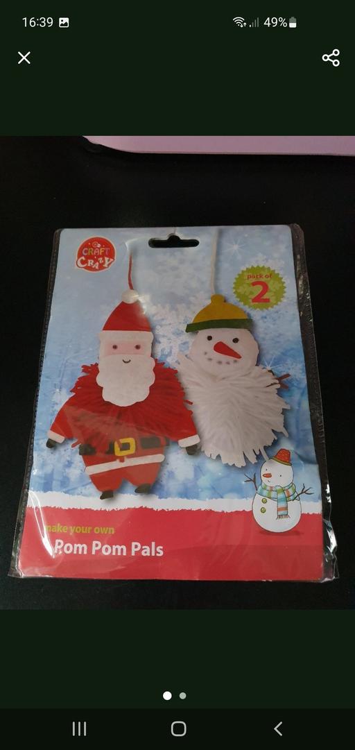 — Christmas craft set pack of 2 NEW
