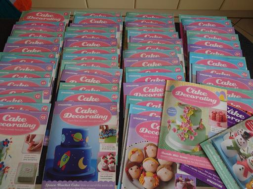  — Large collection of DeAgostini cake decoratio