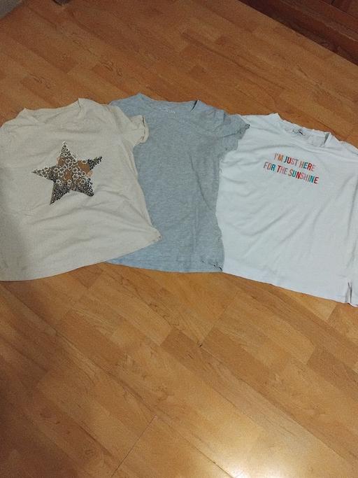  — 3 Tishirts 10/12.