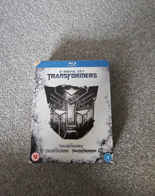  — Transformers blue-ray 3 movie collection