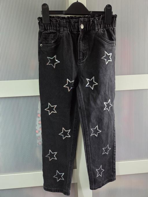  — Age 8 TU blackwash paperbag jeans