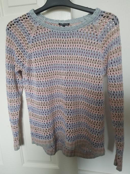  — Pink jumper from Warehouse