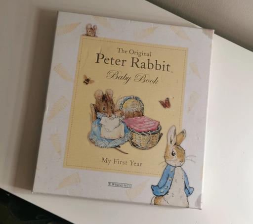 — New Peter rabbit baby record book