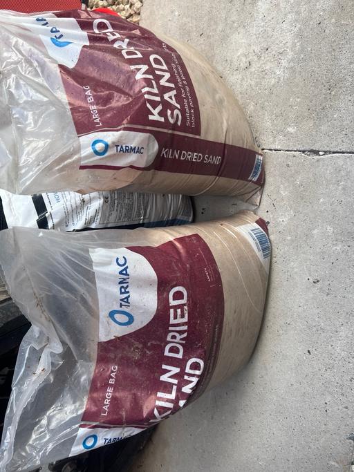  — 2X bags of kiln dried sand
