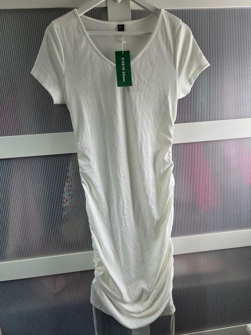  — 🌟NEW🌟 Size L SHEIN cream fitted dress