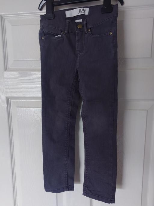  — Girls dark grey jeans size 4-5 years